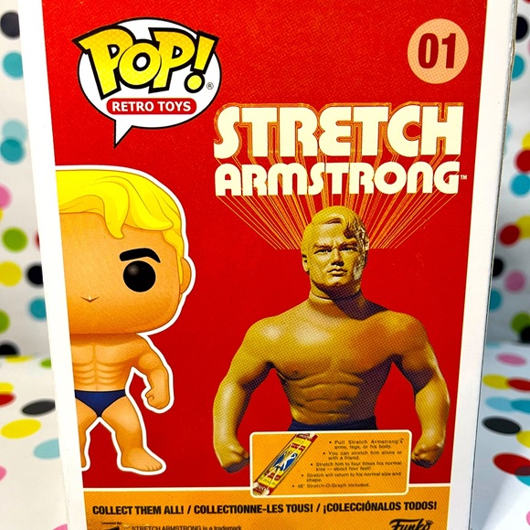 Pop Retro Toys Stretch Armstrong #1 Funko Pop - Picture 2 of 4